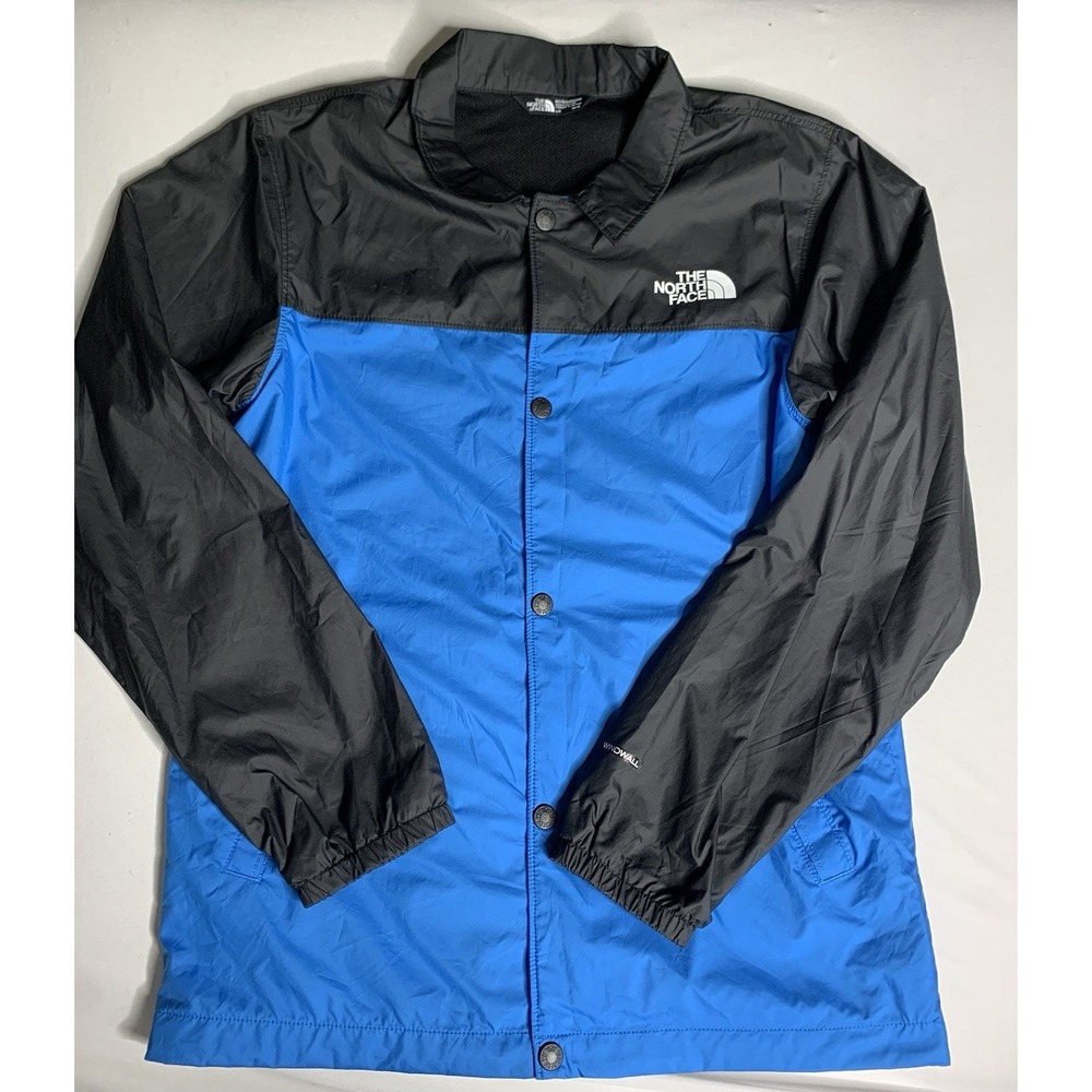 Boys 14/16 The North Face Windwall Blue Jacket Lightweight Wind Breaker